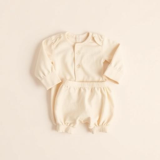 Conjunto body e shorts em algodão cru