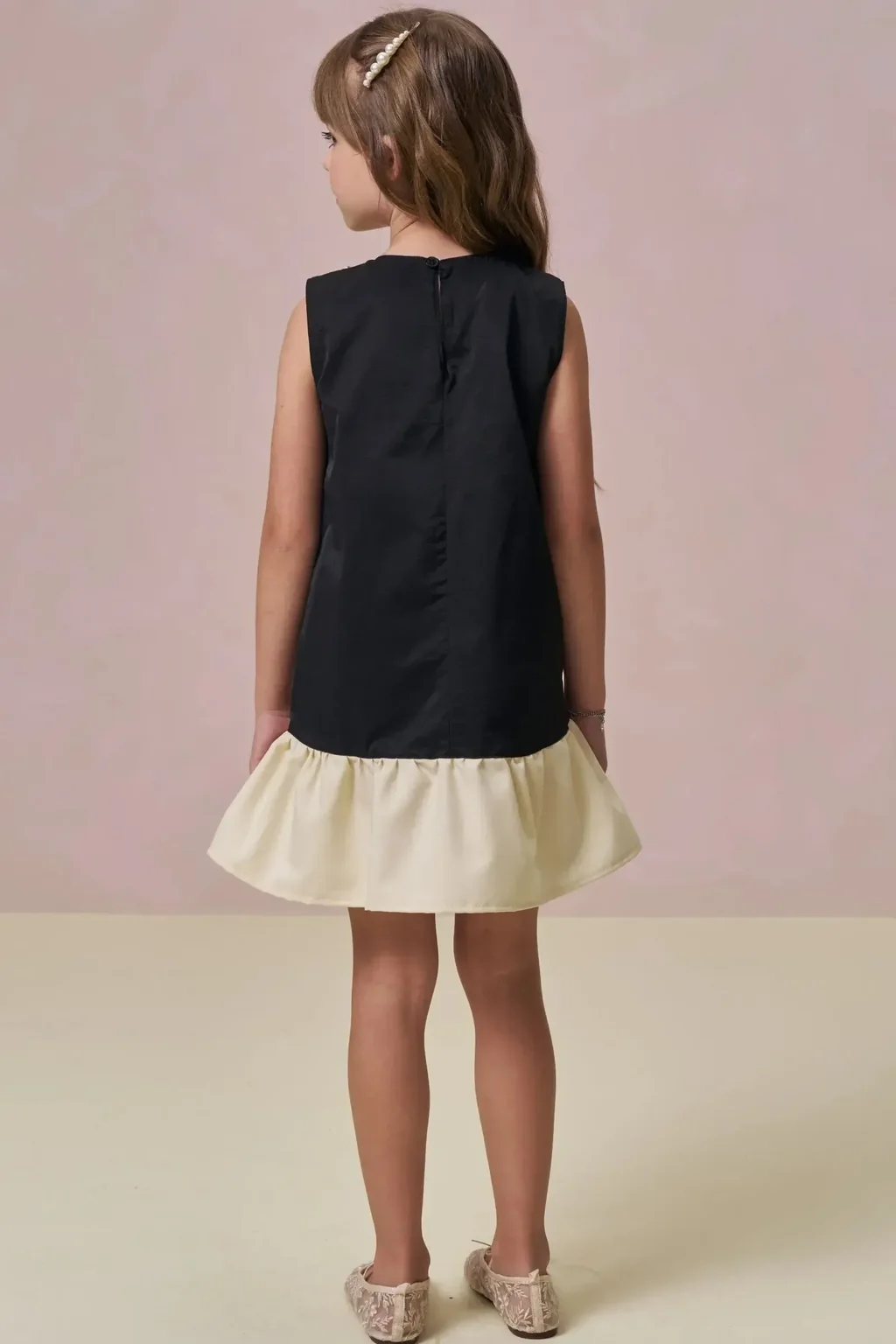 Vestido em Alfaiataria 97296 Infanti Infantil Menina Pequenalau