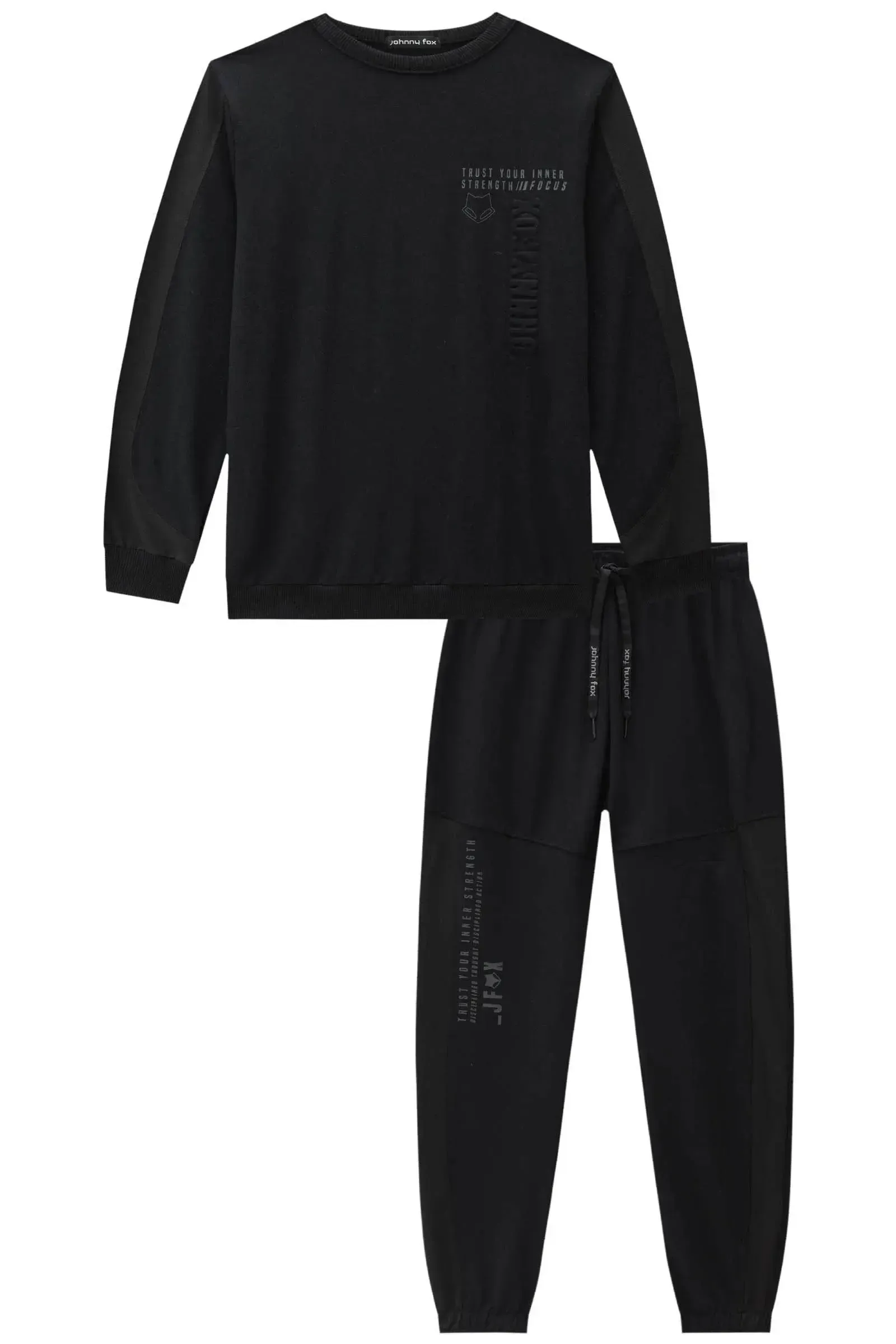 CONJUNTO DE BLUSÃO E CALÇA JOGGER Pequenalau