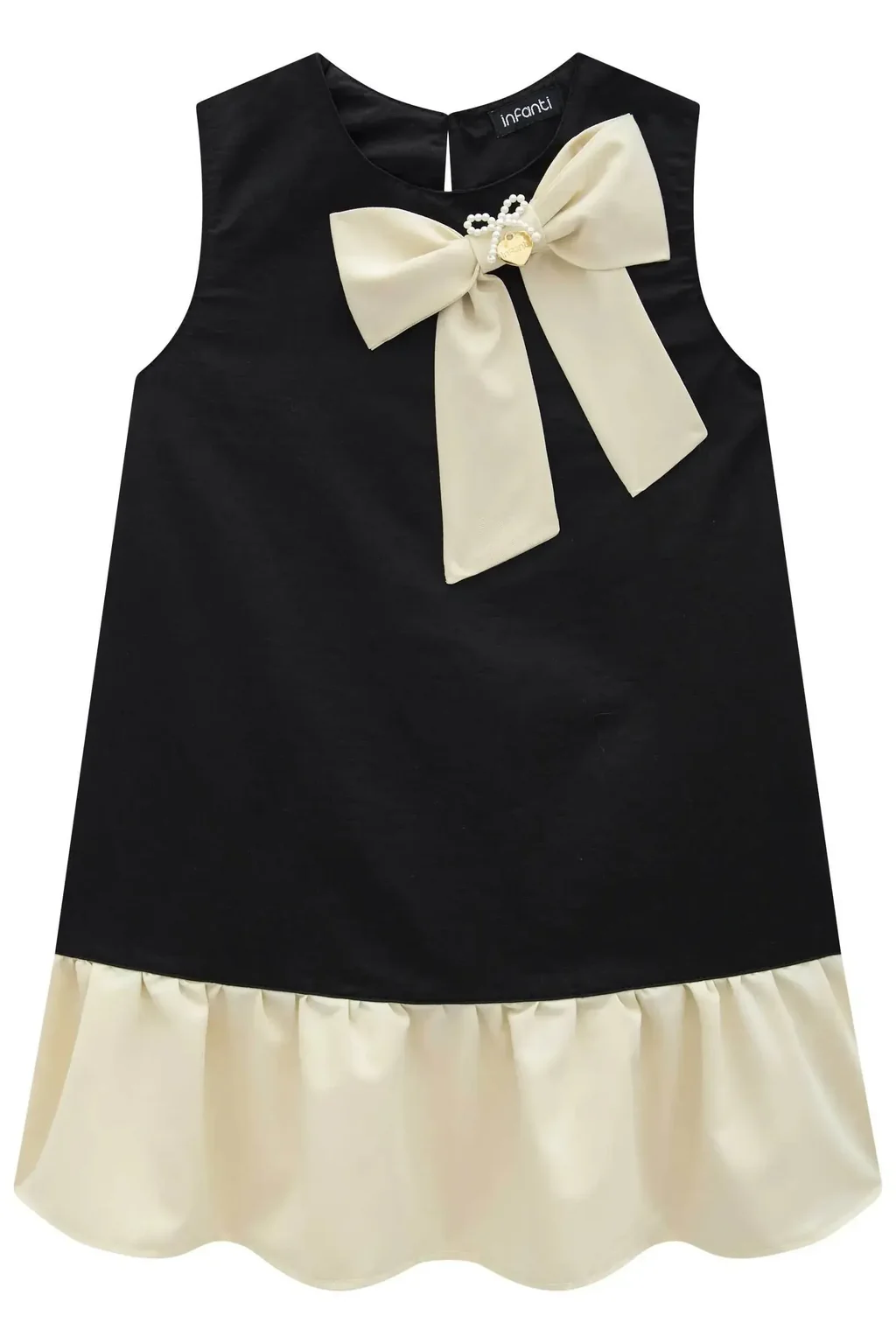 Vestido em Alfaiataria 97296 Infanti Infantil Menina Pequenalau