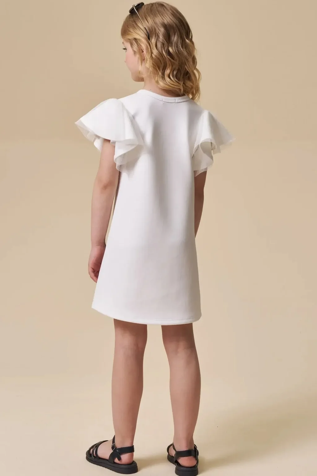 Vestido em Fly Tech 94911 Infanti Infantil Menina Pequenalau