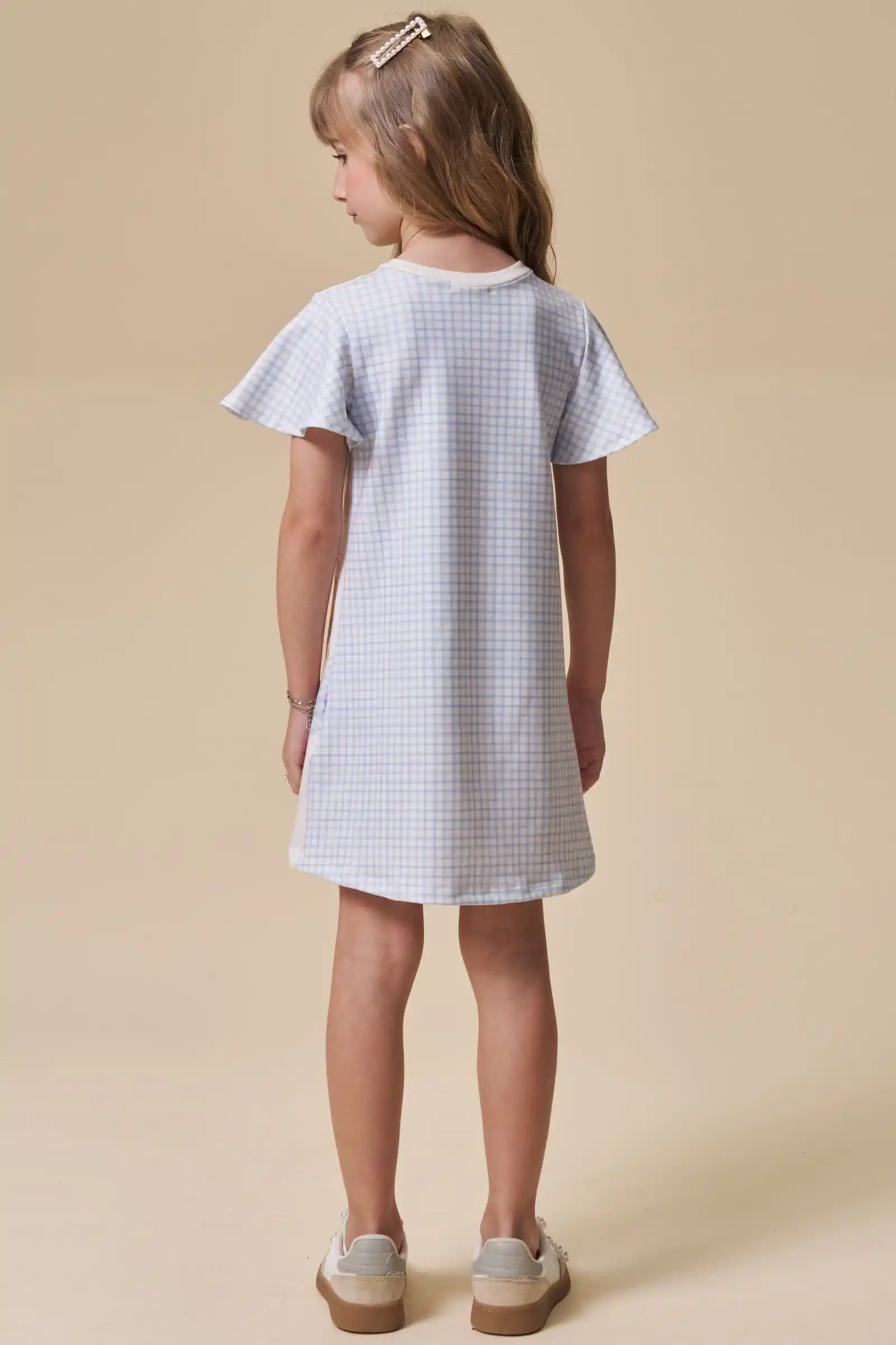 VESTIDO EM MOLECOTTON URSINHO VERMELHO Pequenalau