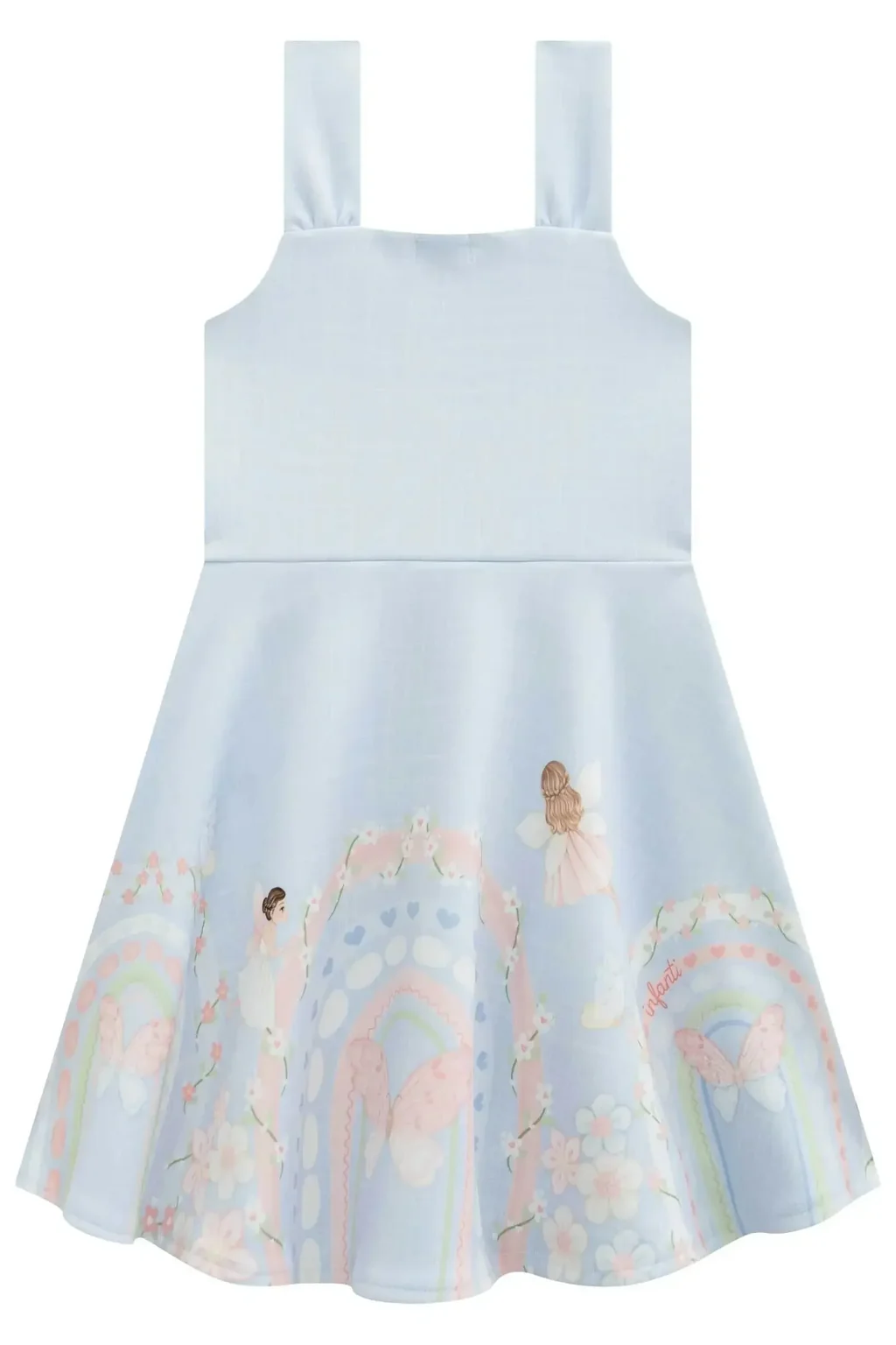 Vestido em Fly Tech 95861 Infanti Infantil Menina Pequenalau