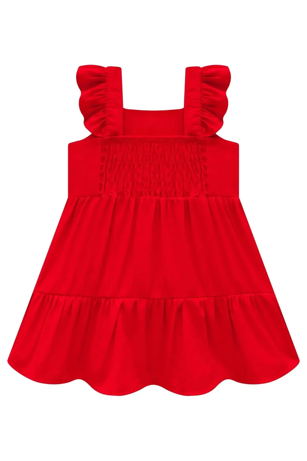 Vestido em Blend de Viscose 96604 Infanti Pequenalau