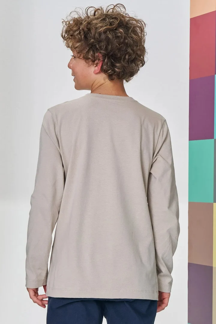 CAMISETA MANGA LONGA Pequenalau
