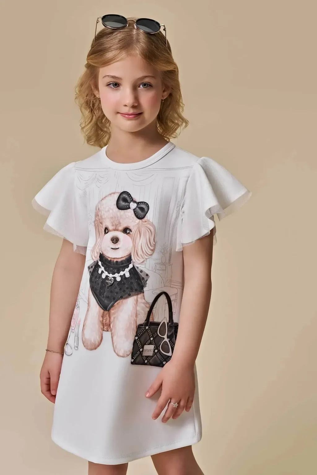 Vestido em Fly Tech 94911 Infanti Infantil Menina