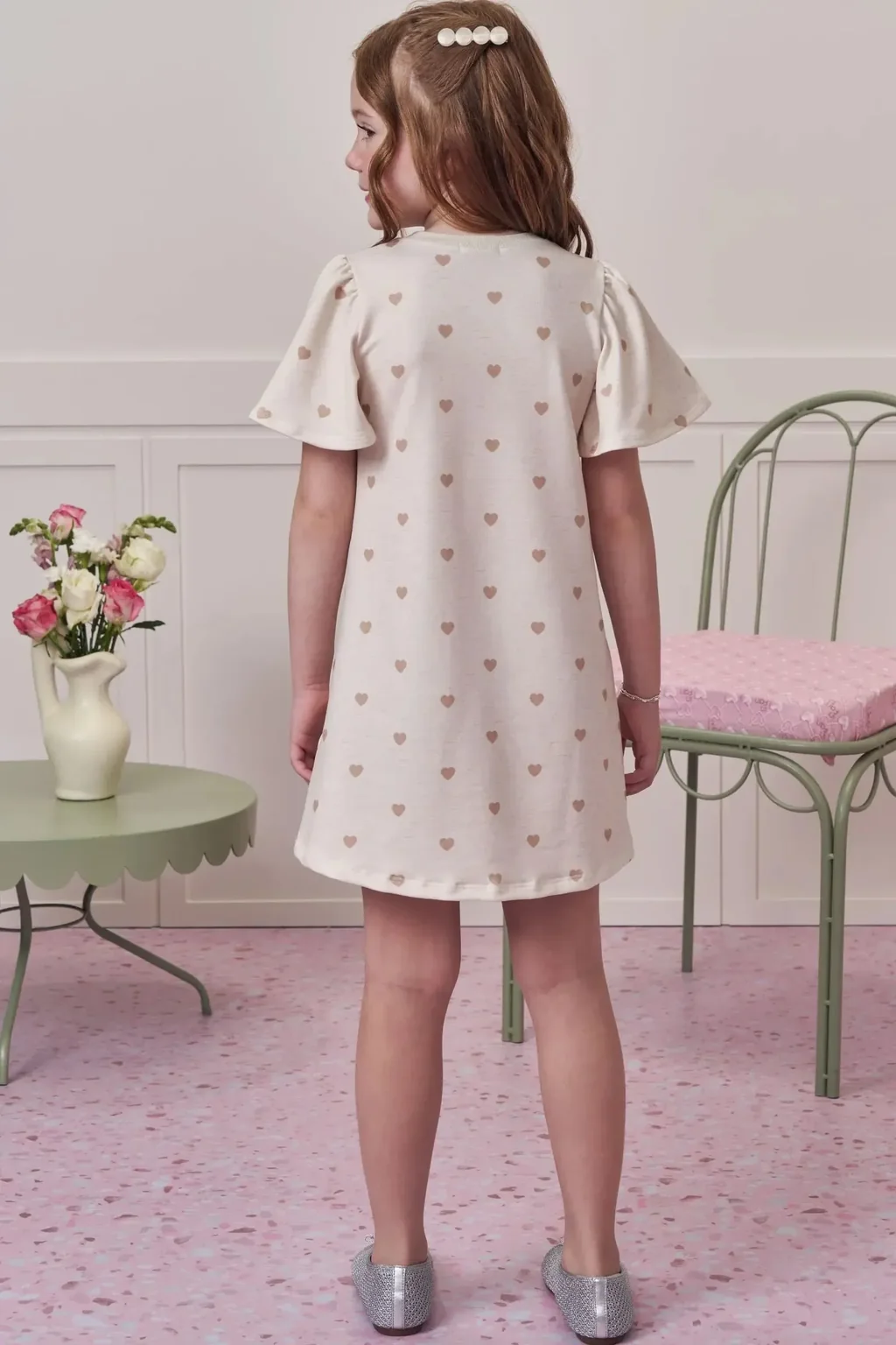Vestido cachorrinho em Molecotton 99122 Infanti Pequenalau