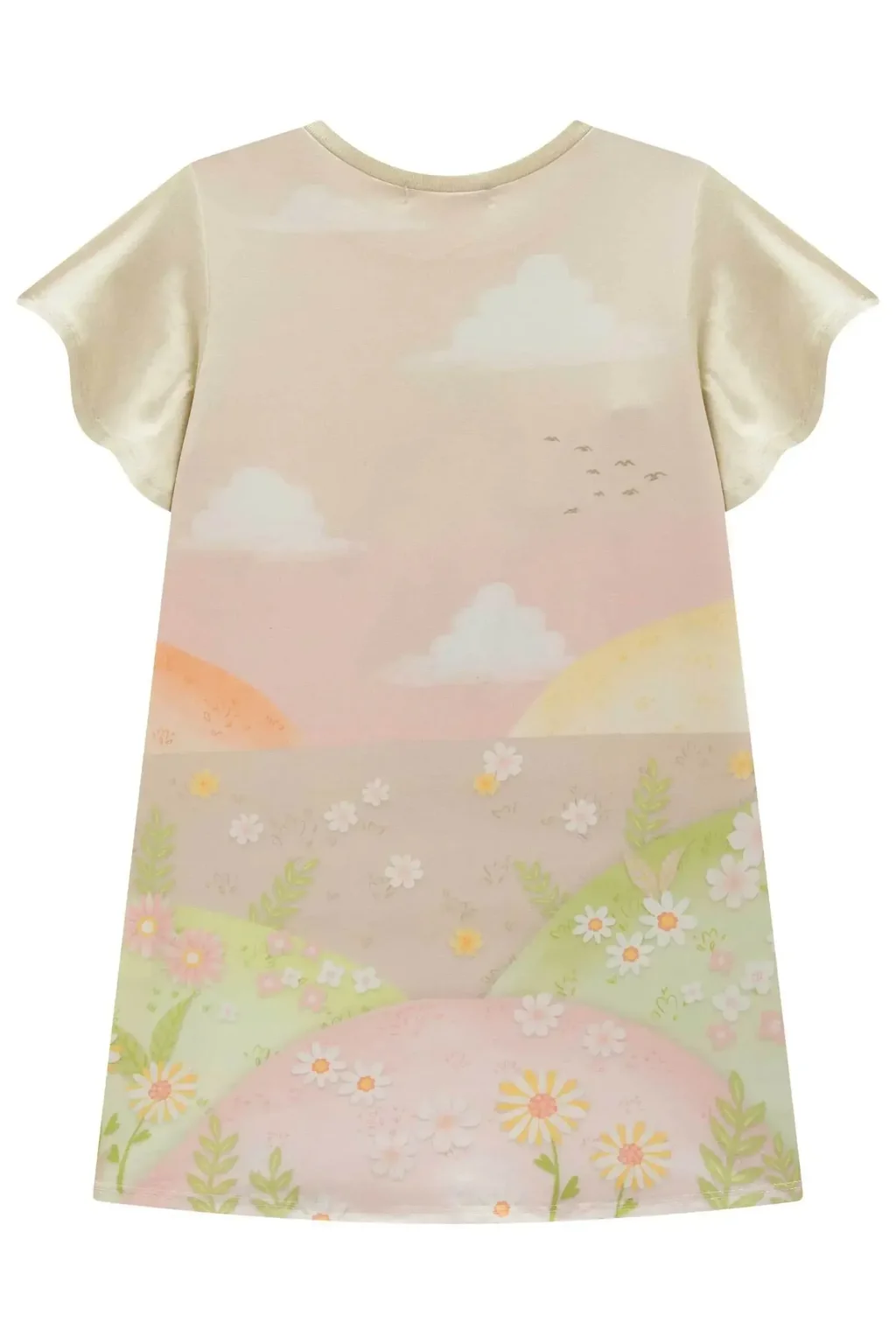 Vestido Menininha em Malha Power 99146 Infant Pequenalau