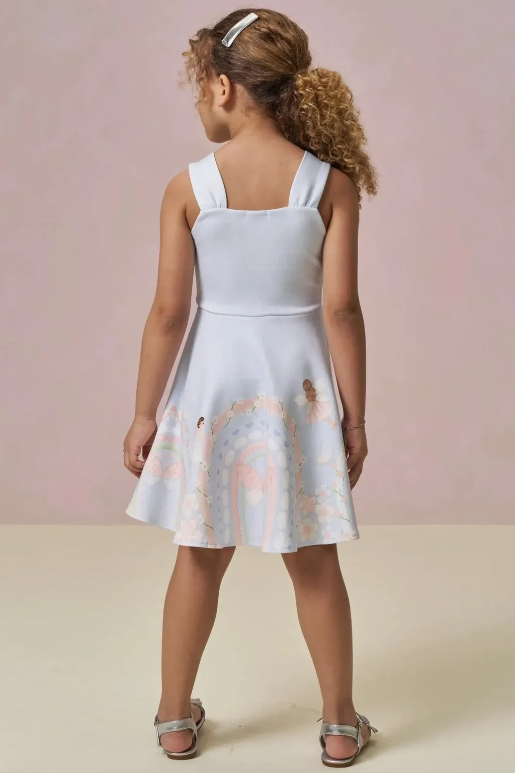 Vestido em Fly Tech 95861 Infanti Infantil Menina Pequenalau